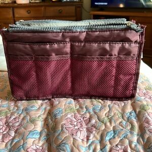 Purse insert to organize the inside of the bag.